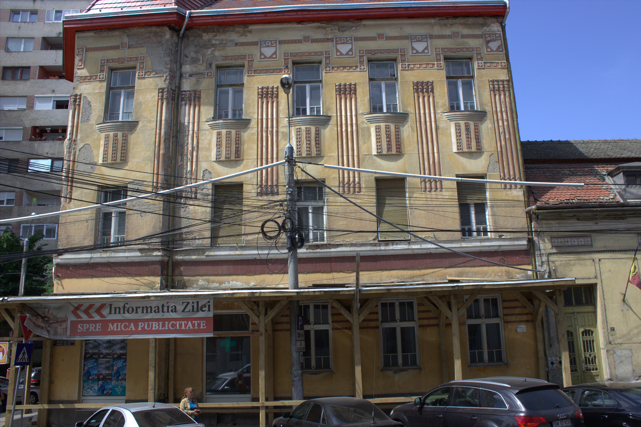 Reabilitarea Fațadei Farmaciei Tabajd, Micu Klein 4, Satu Mare