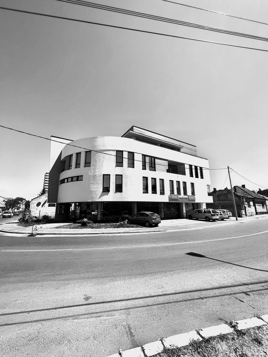 Construcția sediului Falco 2000 SRL din Satu Mare