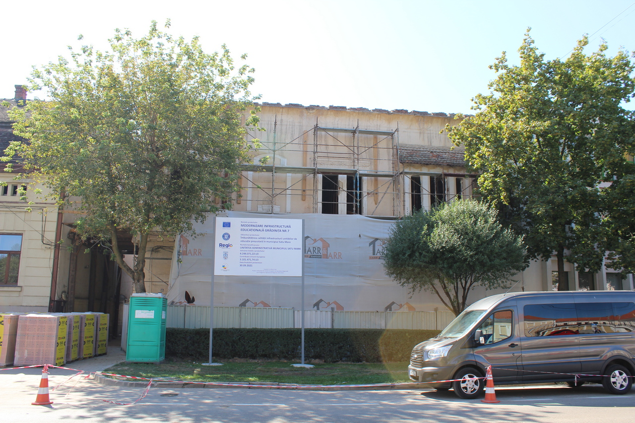 Reabilitarea Grădiniței Nr. 7 – Satu Mare